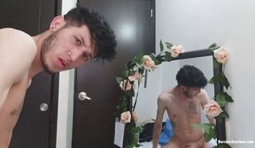latin boy pervert boy jacking off