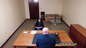 Boss big dicking mature teacher at work
