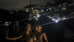 encontrei fa na rua ele pediu rola