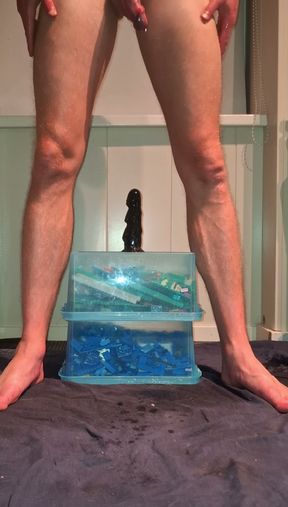 Solo Gay Twink Anal Dildo - Extreme Pissing Orgasms