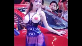 Modelo china Chica guapa tetuda conocida