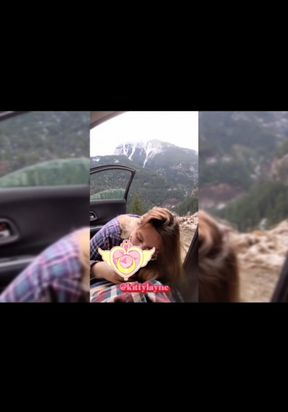 Blowjob Quickie by the Mountains 🤤😍