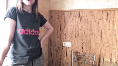 Helped his stepsister relax before the first date. Russian amateur talk