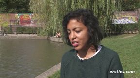 Sensational Solo: Latina Beauty Explores Pleasure with a Vibrator