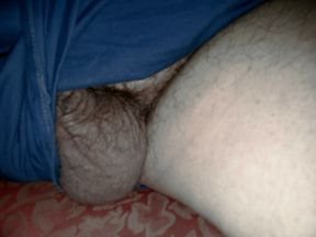 wanking with diaper down