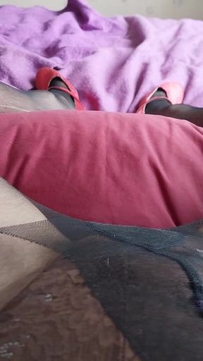 Soft Sissycock Butt-plugged Cumshot