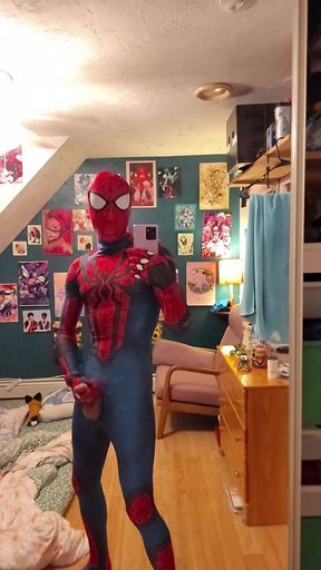 Spidey Got A Little Too Horny Before Bed