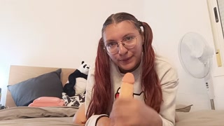 Daddy's girl roleplay: taking my own virginity for him