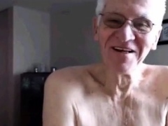 grandpa strips off