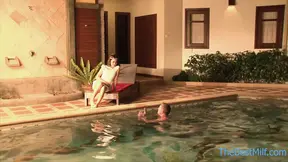 Hot Asian Amy gets fucked on the floor