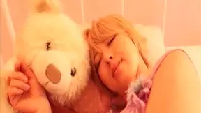 Asian Teen Alone – Sexy Fantasy Time with Teddy Bear Pleasure