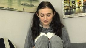 Sweetheart with small tits Belinda fucked in the doggy style