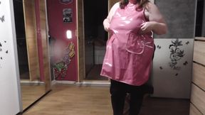 In the Rubber Apron I Flatten the Slippers