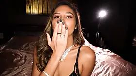 Big Black Cock makes teen yell and twerk her Big Ass on it