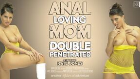 Ass Fucking loving mom Kate Jones gets DPed in rough threeway