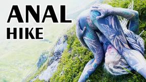 ”Tatted couple OUTDOOR ASSFUCKING POV fuck - PUBLIC blowjob & GAPES - blowjob, cum on booty, rough sex”