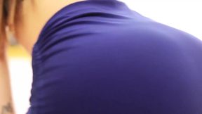 My Neighbor&#039;s Tight Blue Dress