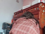 Sissy enjoys her dildos (vertical) 1/4