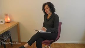 An embarrassing yet arousing evaluation given by your counselor