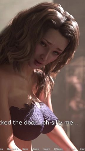 Awam Sophia in Another Life - Sucking and Swallowing Stepson Jack's Cock and Cum - Part 1