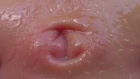 Finger & Worship Oily Belly Button