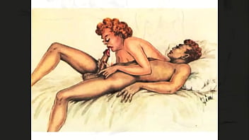 vintage erotic drawings