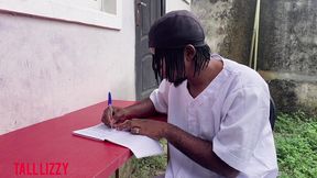 quack doctor fist stripper in process of treating her