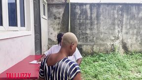 quack doctor fist stripper in process of treating her