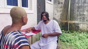 quack doctor fist stripper in process of treating her