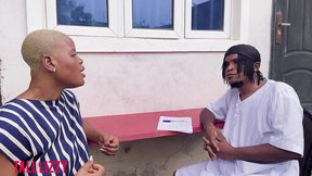 quack doctor fist stripper in process of treating her