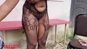 quack doctor fist stripper in process of treating her