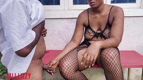 quack doctor fist stripper in process of treating her