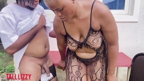 quack doctor fist stripper in process of treating her