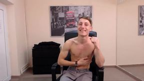 Smooth Twink Shirtless for Camera
