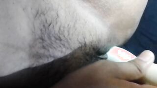 punjab Indian cousin sister masturbating with redish and cum twice