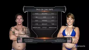 Madison Sky dominates Jason Michaels in sex fight showdown