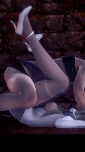 Futa Sofia Valmet Fucks Koko Hekmatyar - Jormungand Hentai Parody