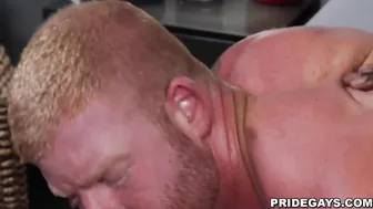 Interracial Bareback Anal with Aaron Trainer and Bennett Anthony