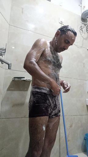 Indian Police Officer in Full Masti Mood