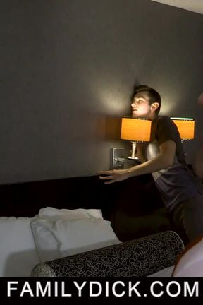 Stepdad pounds young twink after role playing