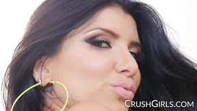 Big tit pornstar Romi Rain has an oral fixation
