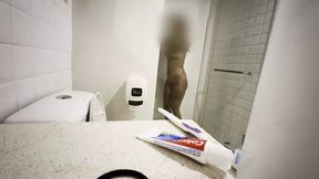 Catching My Step-sister Touching Herself in the Shower and Let Me Fuck