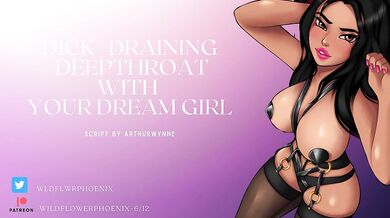 Dick Draining Deepthroat with Your Dream Girl