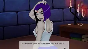 Ravyns Seductive Dance Tempts Doctor in Furry Justice League Encounter