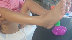 Sexy Footjob - Sweetarabic Hot Arab Girls