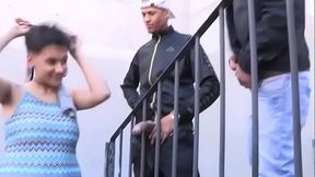 Teenage Euro GF takes double penetration