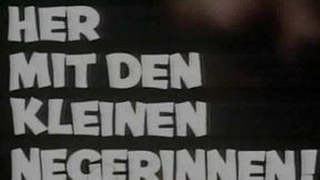 vintage 70s german - Her mit den kleinen Negerinnen - cc79