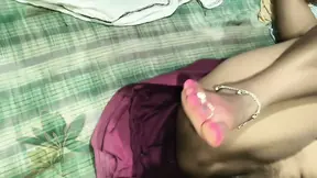 Sister-in-law caught masturbating in a romantic video