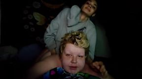 Busty guy enjoys wild sex with his spouse