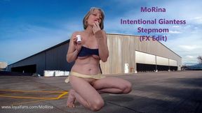 Intentional Giantess Stepmom  - MoRina taboo growth fetish - new FX Edit